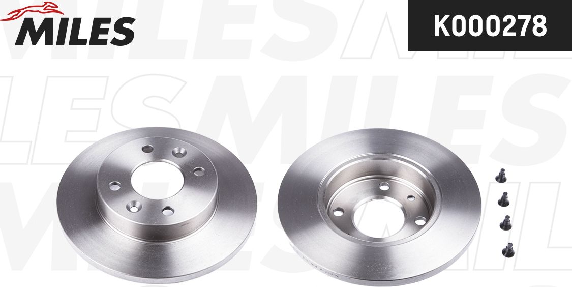 Тормозной диск Miles. Артикул K000278