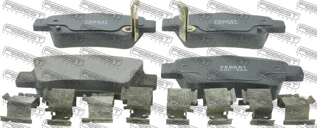 Тормозные колодки Febest. Артикул 0301-RER