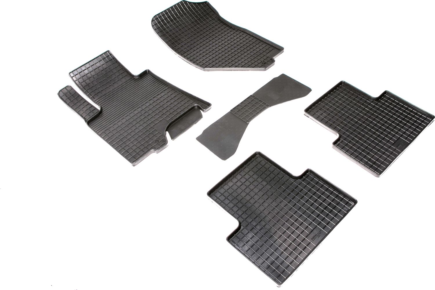 Коврики резиновые Seintex с узором сетка для салона Infiniti FX 37/50 2008-2026. Артикул 85551