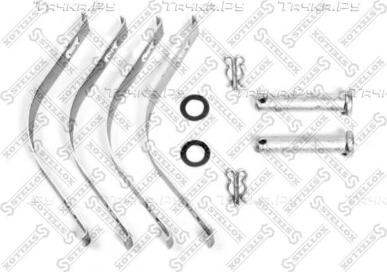 Тормозные колодки Stellox передние/задние для DAF CF 75 2001-2013. Артикул 85-01429-SX