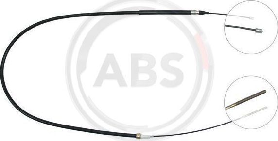 Трос ручника (тросик ручного тормоза) ABS. Артикул K10021