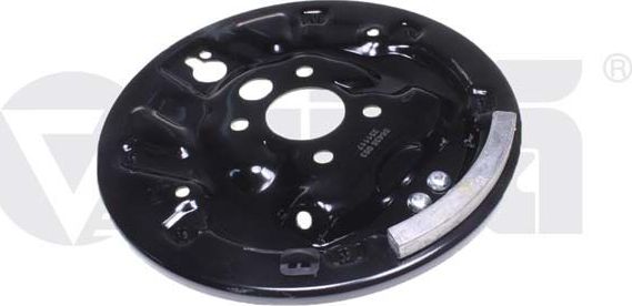 Кожух (щиток) тормозного диска Vika задний правый для Skoda Roomster I 2006-2010. Артикул 66091563501