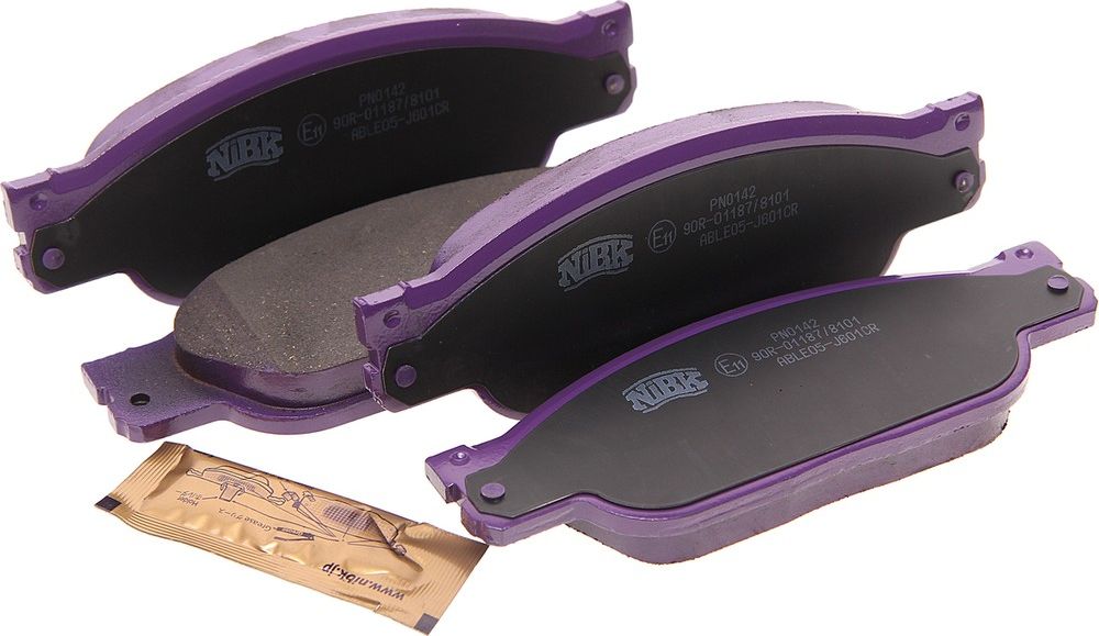 Тормозные колодки NiBK. Артикул PN0142