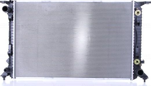 Радиатор охлаждения двигателя Nissens. Артикул 60324