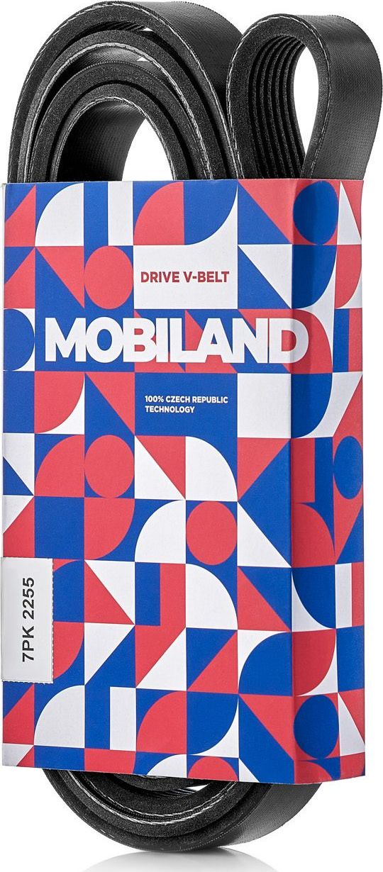 Приводной ремень поликлиновой Mobiland (EPDM (Этилен-пропиленовый каучук)). Артикул 501272255