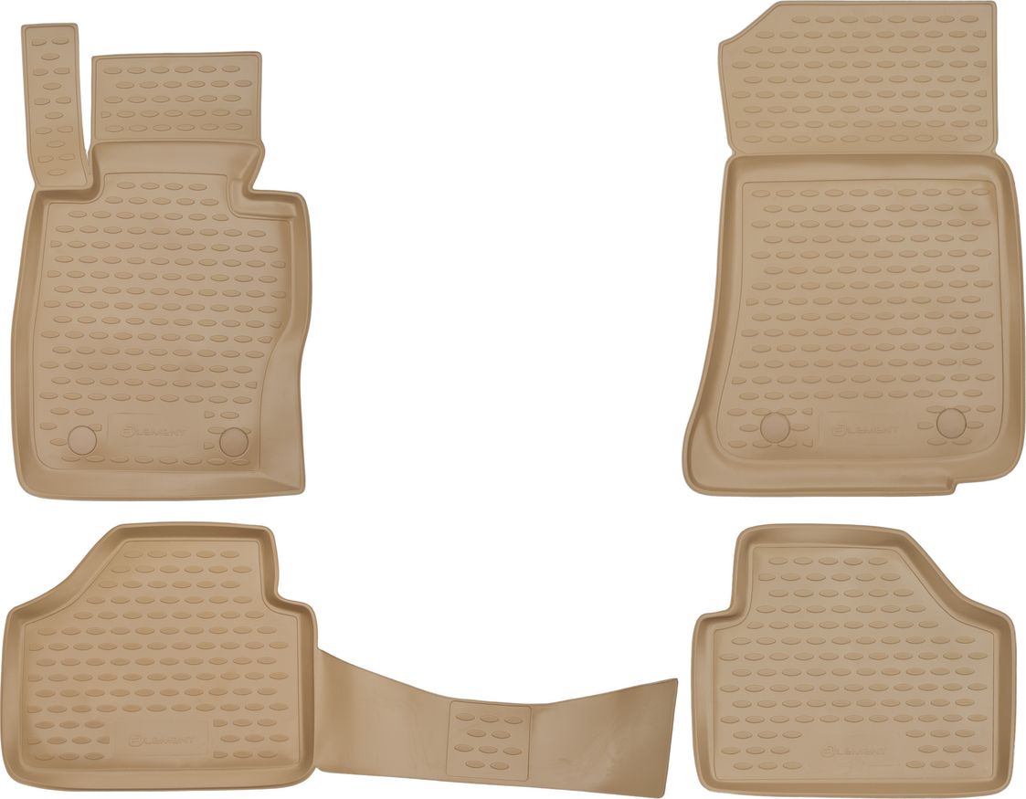Коврики Element для салона BMW X1 E84 2009-2012 БЕЖЕВЫЕ. Артикул NLC.05.15.212kh