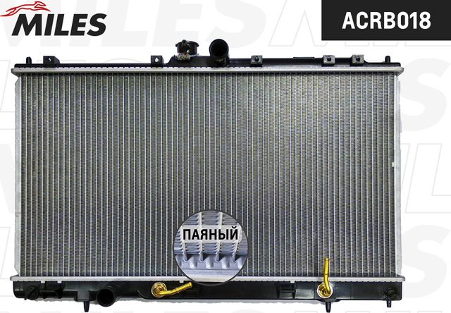 Радиатор охлаждения двигателя Miles (алюминий). Артикул ACRB018