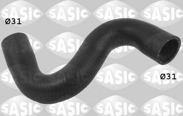Патрубок системы охлаждения (радиатора) Sasic правый верхний для Citroen C4 I 2004-2011. Артикул 3400006