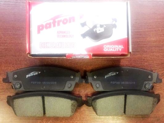 Тормозные колодки Patron. Артикул PBP061