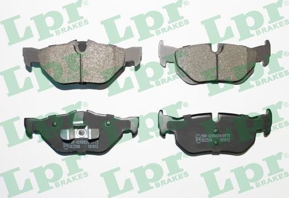 Тормозные колодки LPR. Артикул 05P1876