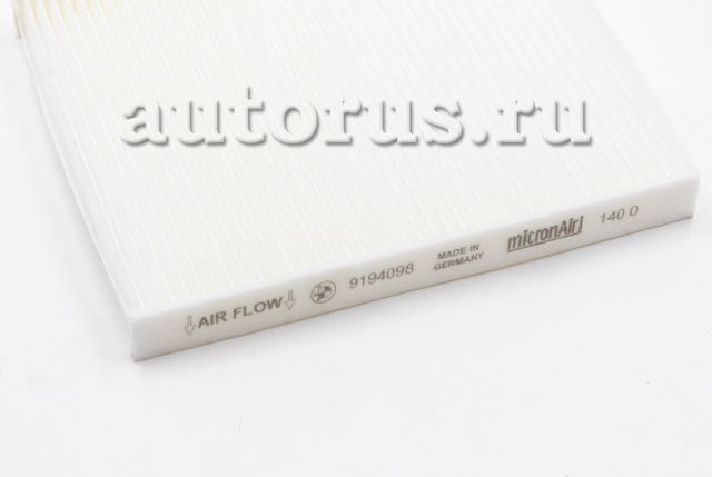 Салонный фильтр BMW. Артикул 64319194098