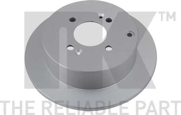 Тормозной диск NK задний для Kia Rio II 2005-2011. Артикул 313430