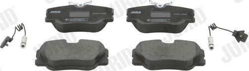 Тормозные колодки Jurid. Артикул 571382J