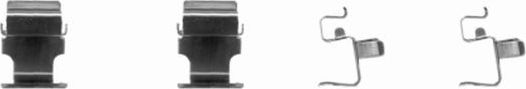 Комплект монтажный тормозных колодок Textar. Артикул 82501800