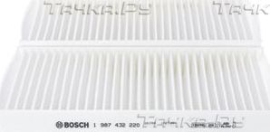 Салонный фильтр Bosch для Honda FR-V 2004-2009. Артикул 1 987 432 220