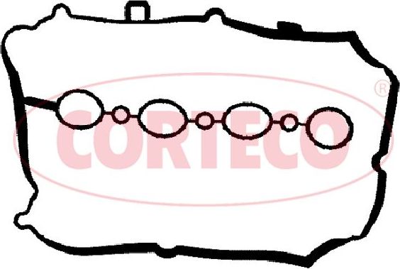 Прокладка клапанной крышки 441724 Corteco. Артикул 440420P