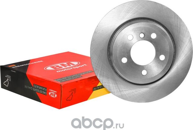 Диск тормозной вентилируемый задний (BM). Артикул BDV227