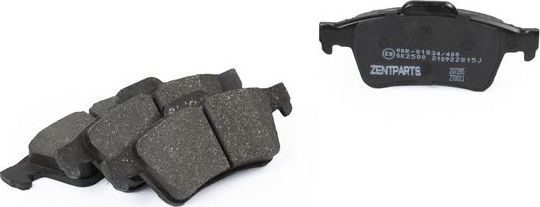 Тормозные колодки Zentparts. Артикул Z07285