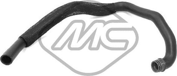 Патрубок радиатора (системы охлаждения) Metalcaucho нижний для Citroen Jumpy I 1999-2006. Артикул 08597