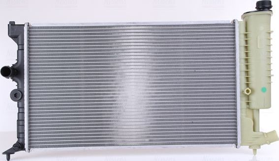 Радиатор охлаждения двигателя Nissens для Peugeot 406 I 1995-2004. Артикул 63713A