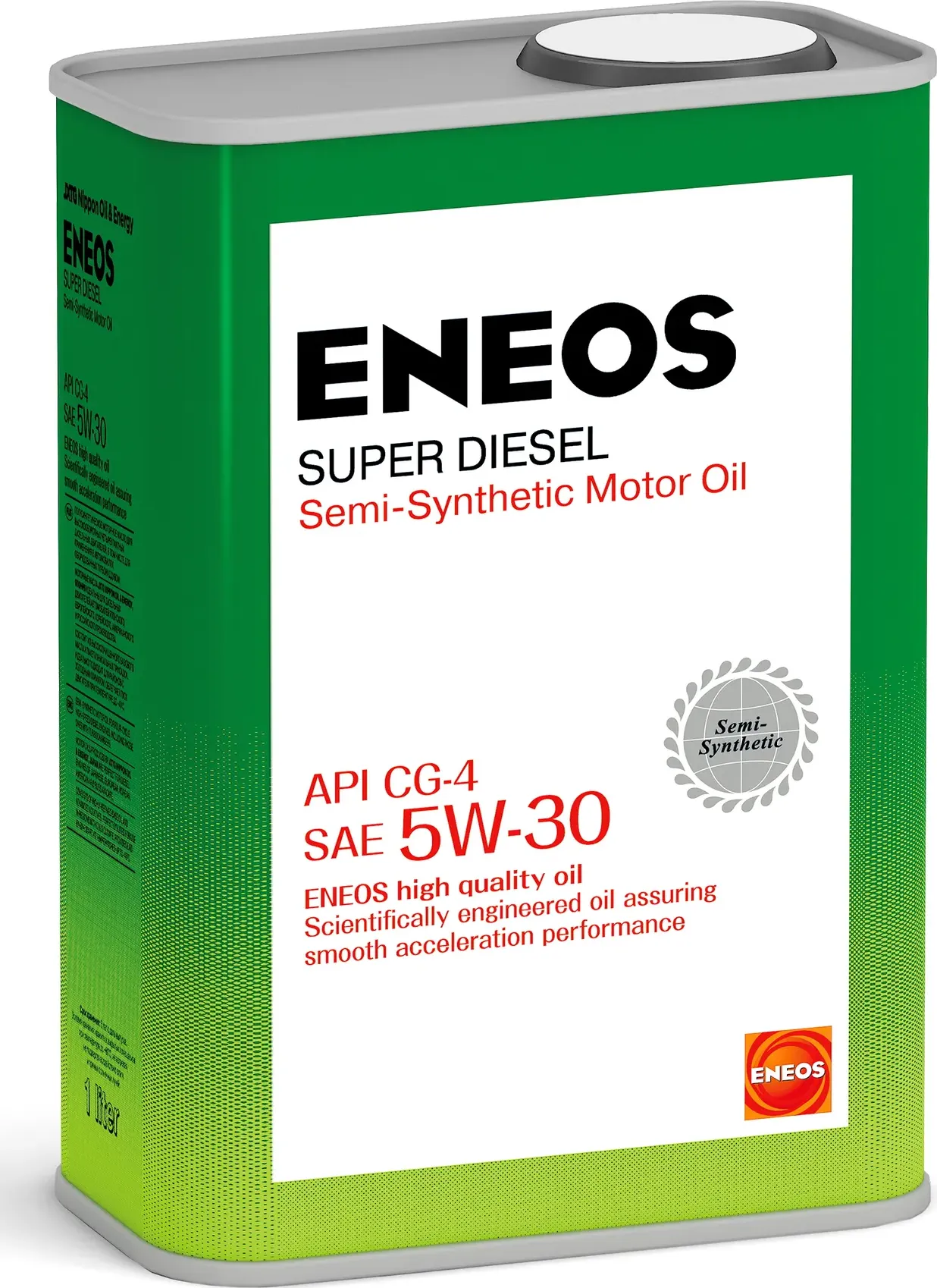 Масло моторное Super Diesel CG-4 5W30 0,94л полусинтетика (1л) (Eneos) Eneos. Артикул OIL1330