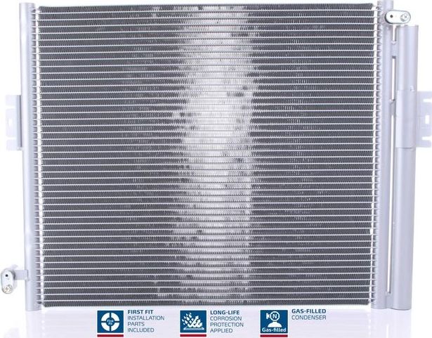 Радиатор кондиционера (конденсатор) Nissens (алюминий) для Toyota Tacoma II 2008-2015. Артикул 940847