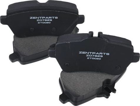 Тормозные колодки Zentparts. Артикул Z07829