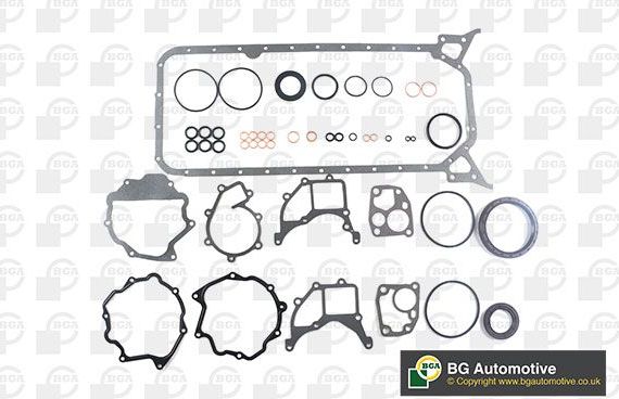 Комплект прокладок, блок-картер двигателя BGA для Daewoo Musso 1999-2002. Артикул CK3348