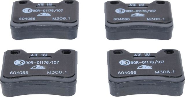 Тормозные колодки ATE передние для Citroen AX 1993-1996. Артикул 13.0460-4066.2