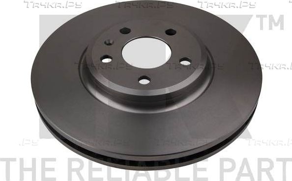 Тормозной диск NK передний для Audi A4 allroad IV (B8) 2009-2011. Артикул 2047127