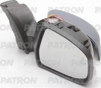 Зеркало боковое (в сборе) Patron правое для Ford Focus III 2010-2019. Артикул PMG0001M02
