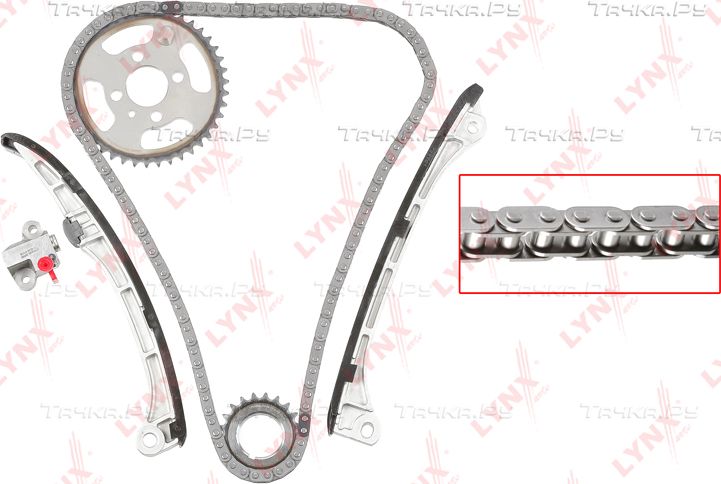 Цепь ГРМ LYNXauto для Toyota Corolla Verso I 2005-2009. Артикул TK-0156