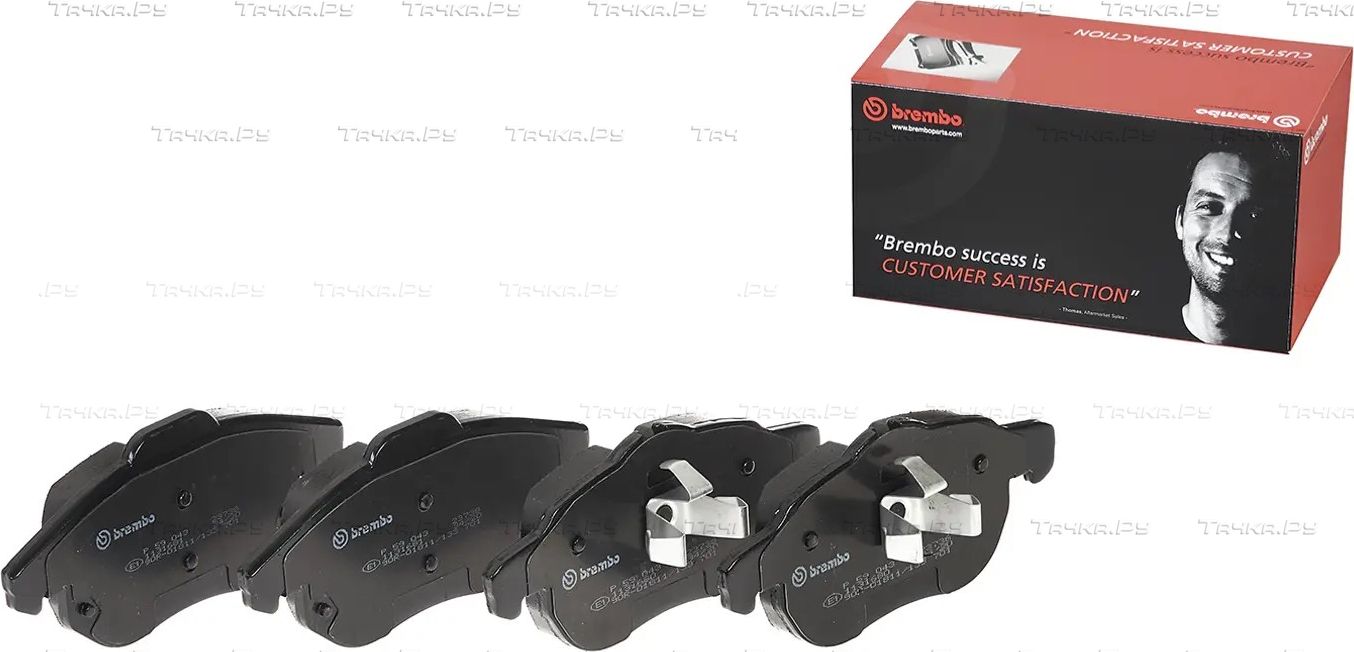 Тормозные колодки Brembo передние для Opel Vectra C 2002-2008. Артикул P 59 043