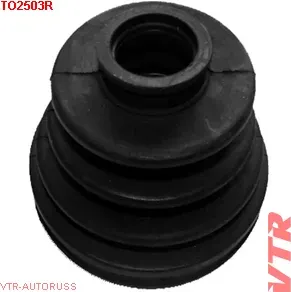 Чехол ШРУС переднего привода, наружный и внутренний (смазка+хомуты) (VTR). Артикул TO2503R