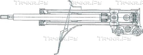Амортизатор CTR передний левый для Hyundai Elantra III (XD) 2000-2006. Артикул GY0546G