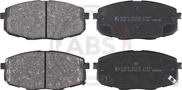 Тормозные колодки ABS передние для Kia Proceed I 2008-2013. Артикул 37442