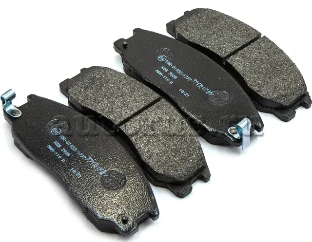 Колодки тормозные SSANGYONG Actyon (06-),Kyron (05-),Actyon Sports (06-) передни (Allied Nippon). Артикул ADB3938