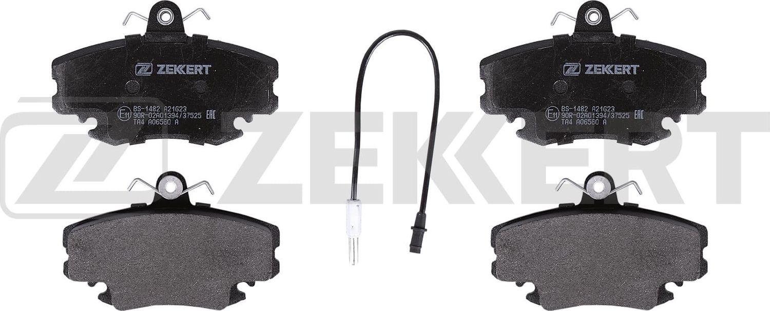 Тормозные колодки Zekkert передние для Lada Largus I 2012-2026. Артикул BS-1482