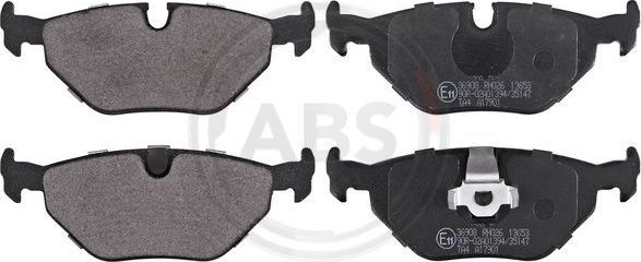 Тормозные колодки ABS задние для BMW Z4 I (E85/E86) 2002-2009. Артикул 36908