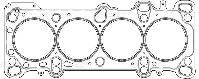Прокладка ГБЦ Luzar. Артикул LES 10801