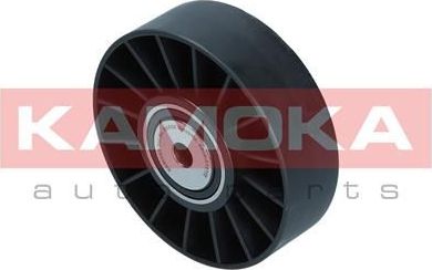 Натяжной ролик (натяжитель) приводного поликлинового ремня Kamoka (полимерный материал). Артикул R0430