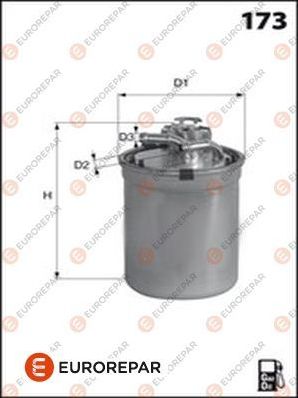 Топливный фильтр Eurorepar. Артикул 1616214880