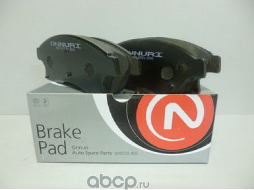 Колодки тормозные CHEVROLET CRUZE 09- передн. (Onnuri). Артикул GBPD029