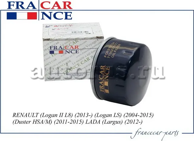 Фильтр масляный (Francecar). Артикул FCR210134