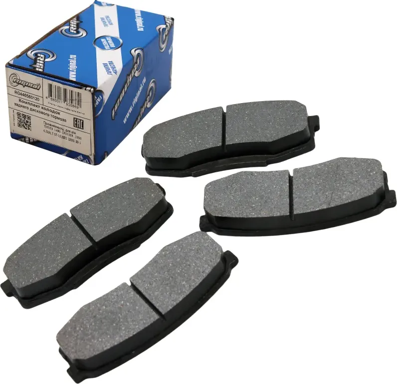 Колодка тормозная задняя (кт.4шт.) для а/м Land Cruiser J200 4.5D/4.7 07-/Lexus (Riginal). Артикул RG446560120
