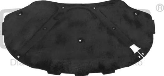 Защита двигателя (пыльник) DPA для Volkswagen Passat CC I 2009-2012. Артикул 88631702602