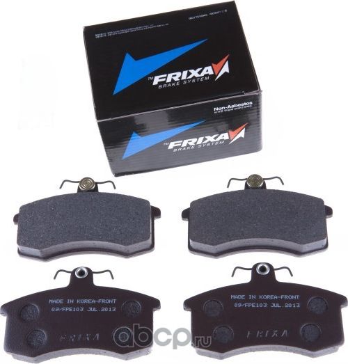 Колодка тормозная передняя 2108 3501090 GL BP 1 1 (Frixa). Артикул FPE103