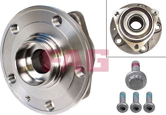 Ступица колеса с интегрированным подшипником Fag. Артикул 713 6109 80