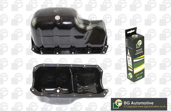 Масляный поддон картера двигателя BGA для Fiat Doblo I 2001-2015. Артикул SP2200