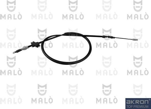 Трос ручника (тросик ручного тормоза) Malò. Артикул 21313